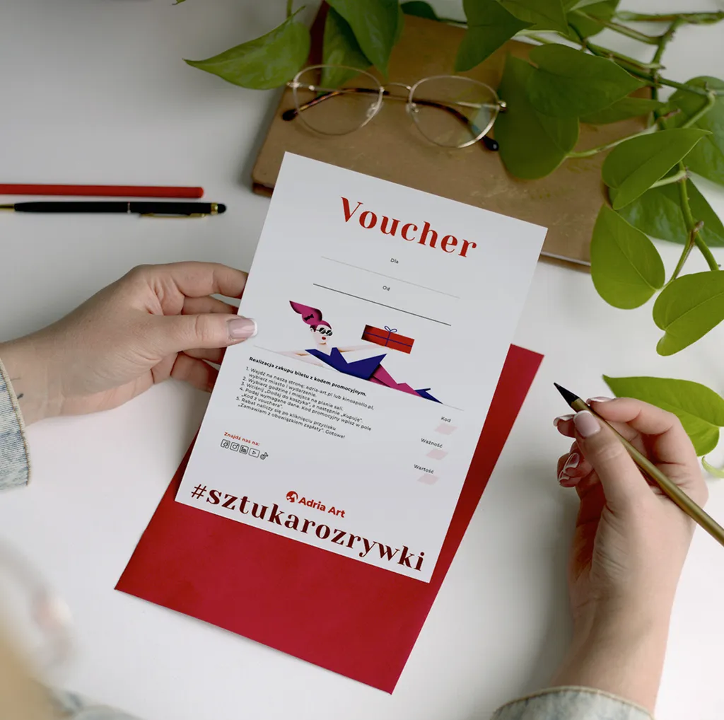 Tło voucher